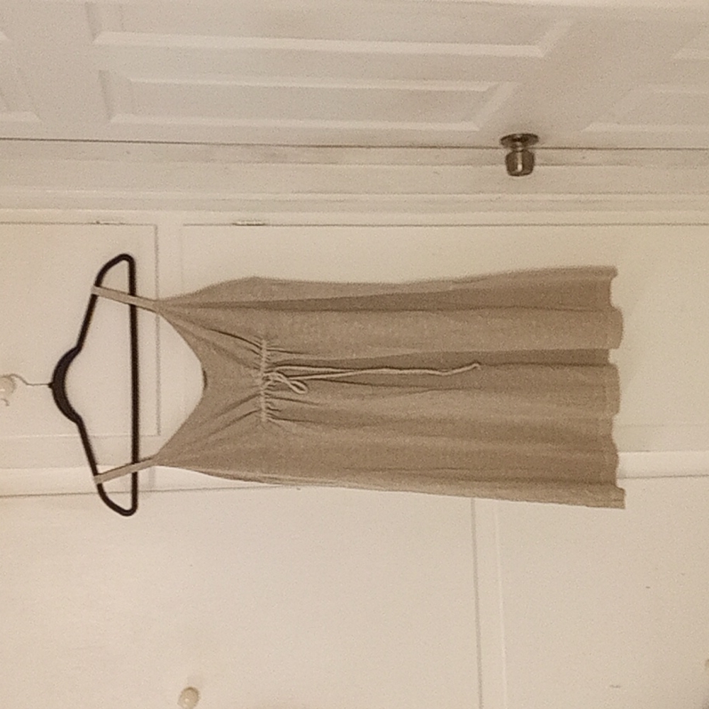 Relax by Tommy Bahama tan sleeveless dress size M